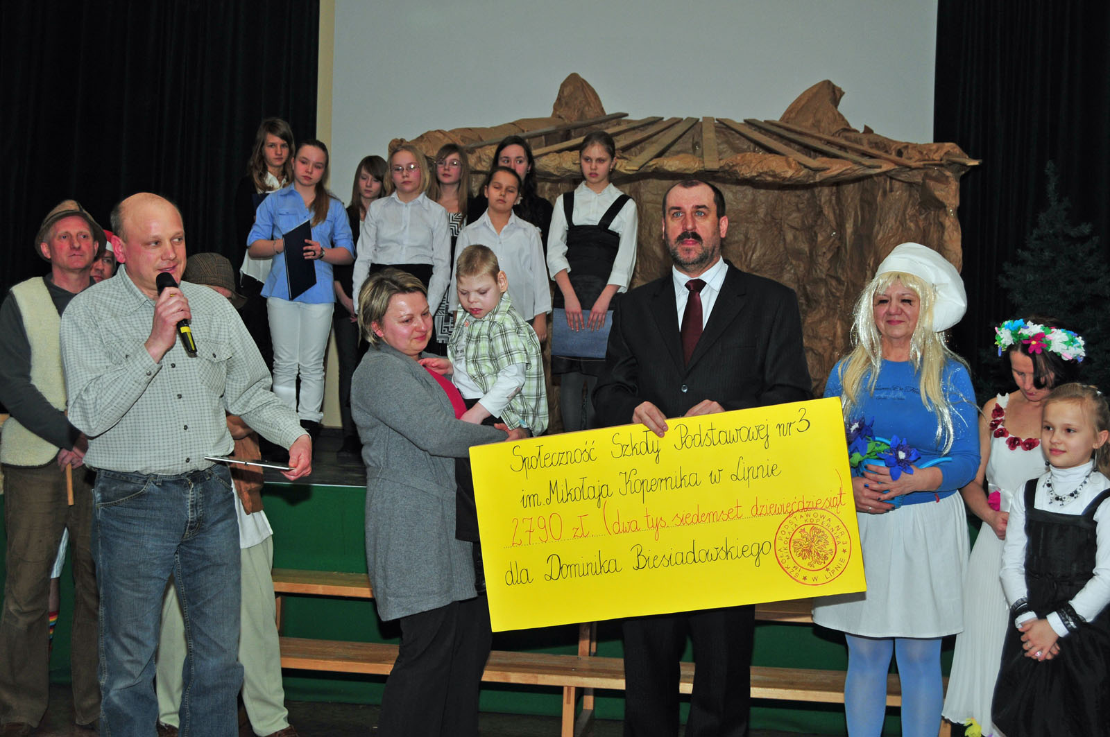 ... zagraliśmy dla Dominika.